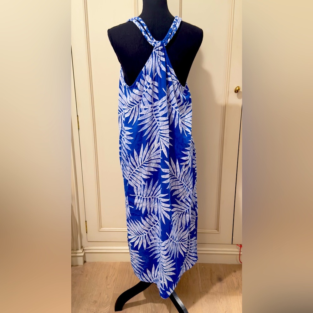 C&C California Hawaiian Beach dress. Halter top. - Picture 8 of 11